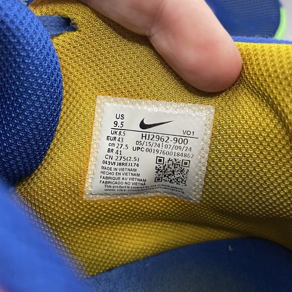 Men’s 9.5 Nike LeBron Witness 8 I Promise School Basketball Shoes HJ2962-900